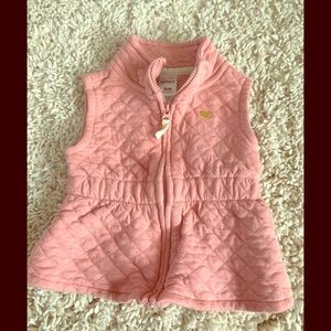 Cute pink vest - 6months